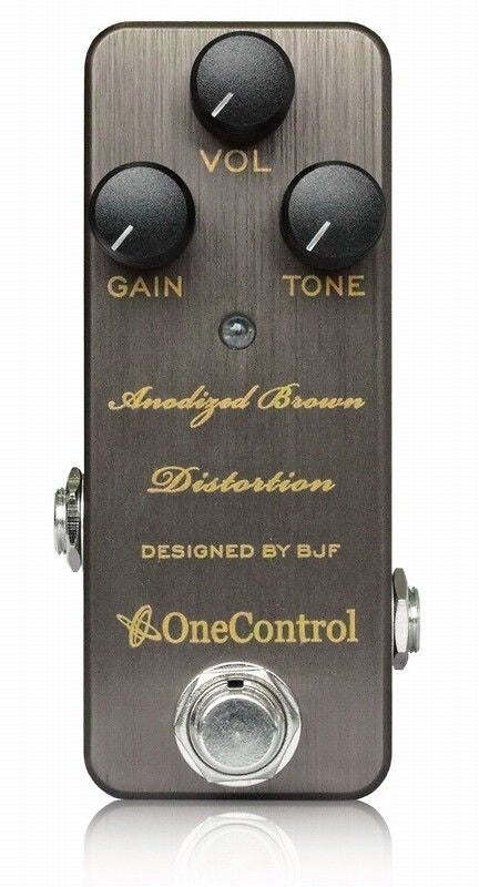 One Control Anodized Brown Distortion Designed By BJF