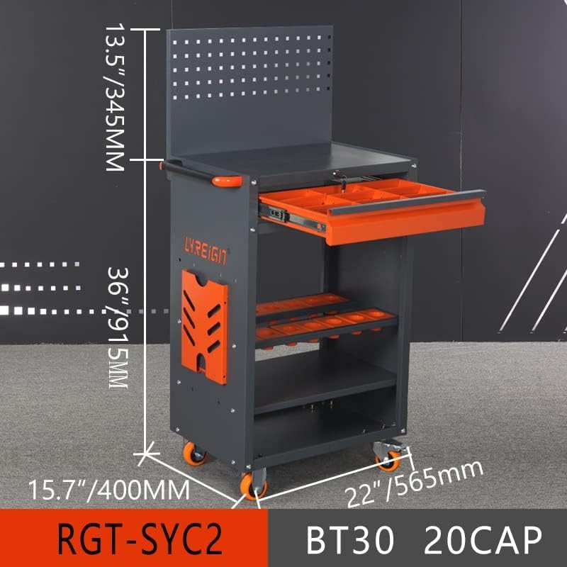 CNC Tool cart Single Side Removable CNC Tool Rack Parallel Storage Suitable for