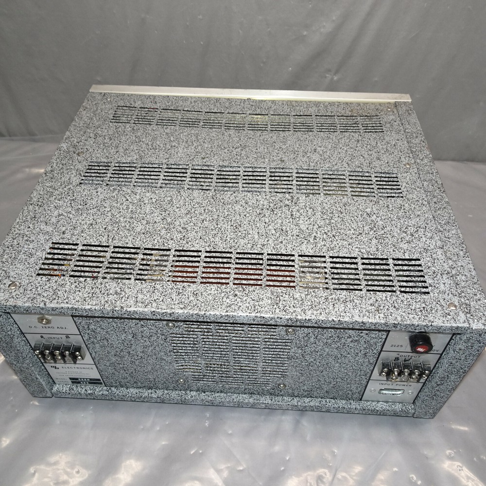 MB ELECTRONICS POWER AMPLIFIER 2250MB s/n 663