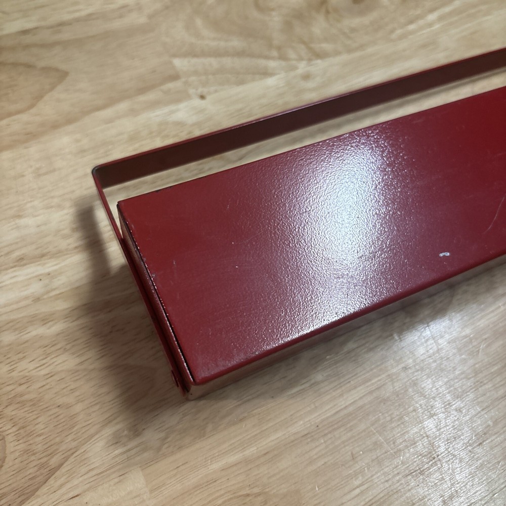 Matco Tools Socket Tray Holder Organizer Red for SAE Deep 11pc 1/2" Dr Set READ!