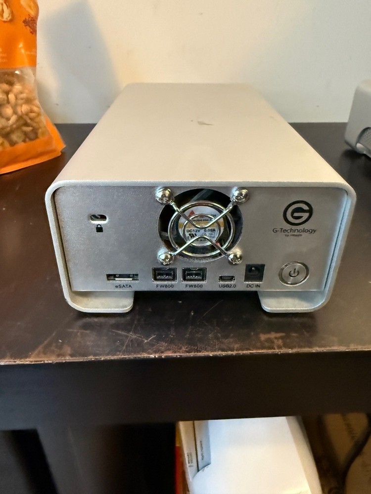 G-RAID 4TB External Hard Drive FireWire USB 2.0 eSATA No Cords