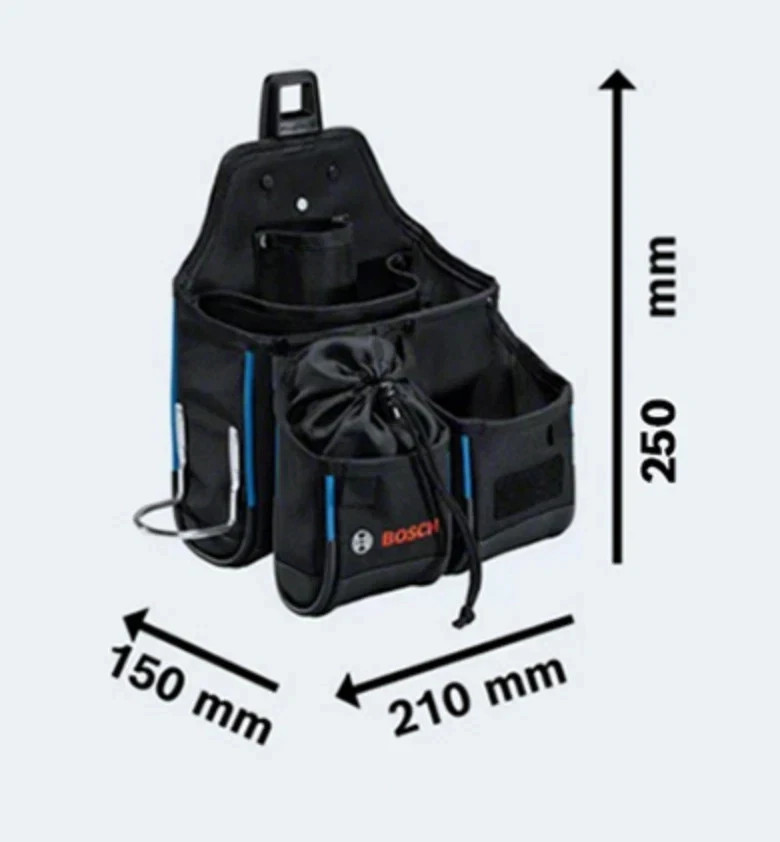 Bosch Tool Belt 93 Kit Heavy Duty Tool Pouch Set