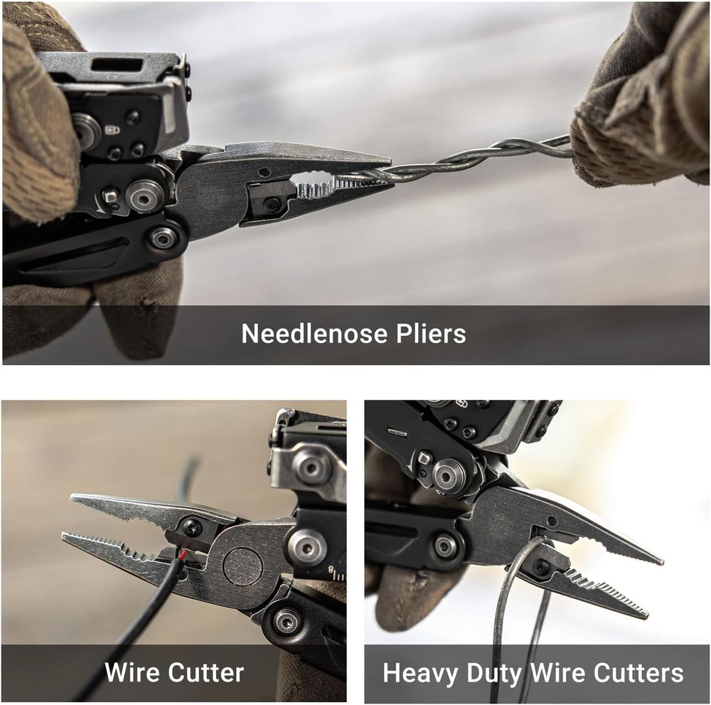 NEXTORCH PIONEER 14-IN-1 Multi-tools Full-Size,Versatile Multi-tool Set with Sci