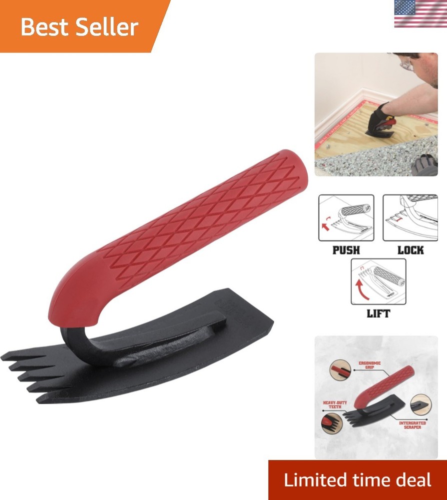 Zenith by Carpet Staple Puller, Staple Extractor for Renovation Projects, Han...