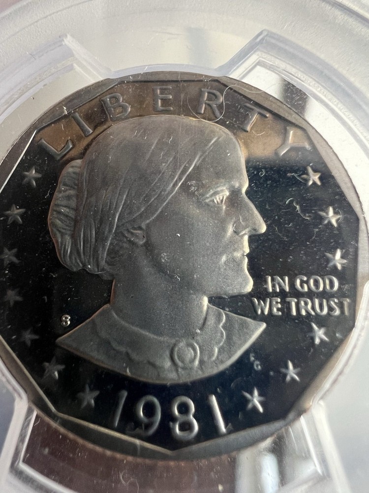 1981-S Proof Susan B. Anthony Type 1 PCGS PR70DCAM