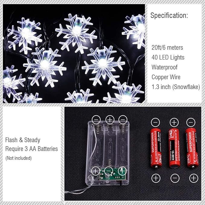 WesGen Christmas Lights
