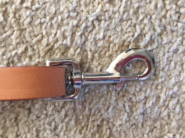 BREAST COLLAR DOUBLE STITCHED WITH STAINLESS HARDWARE - 1 3/4"