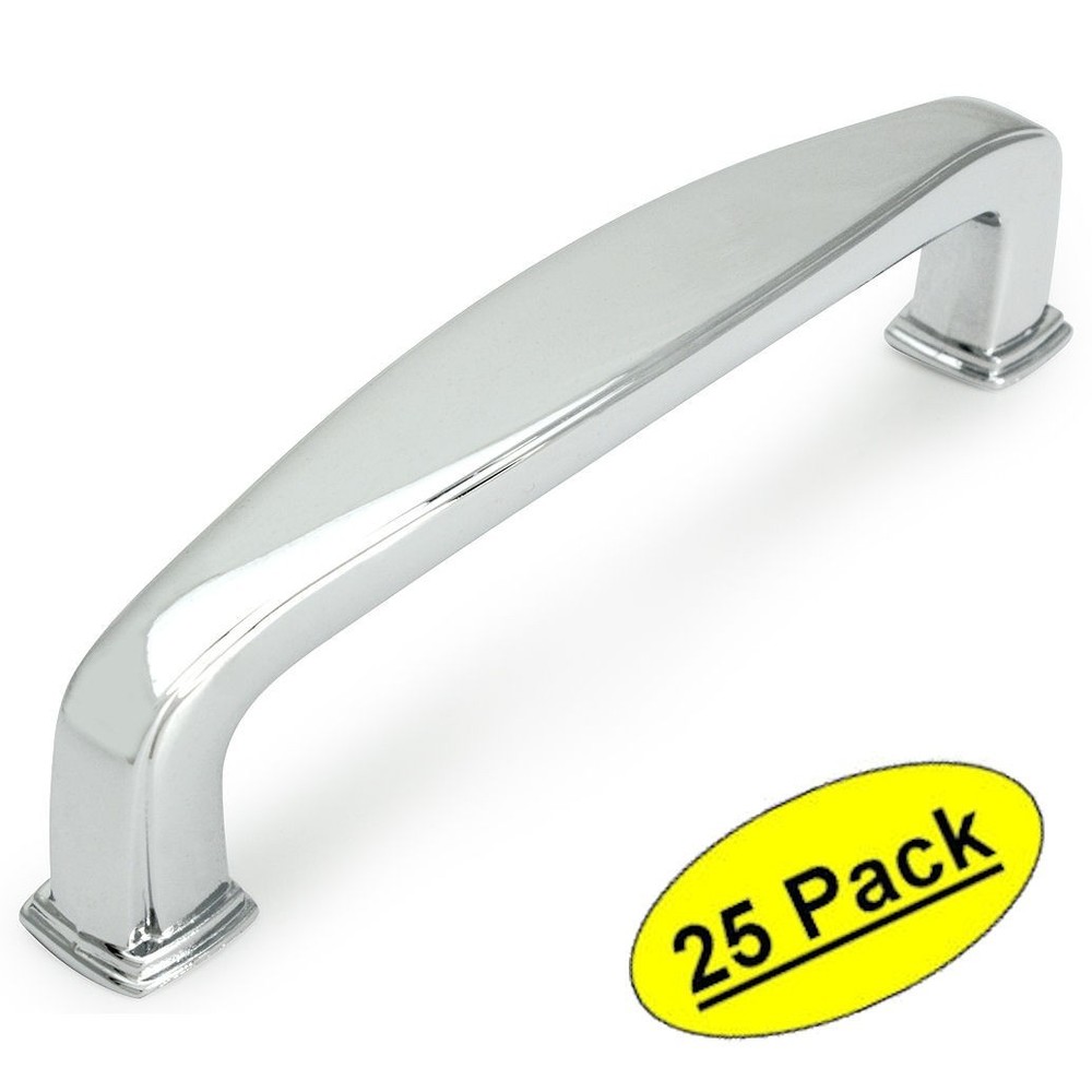 *25 Pack* Cosmas Cabinet Hardware Polished Chrome Handle Pulls - #4392CH