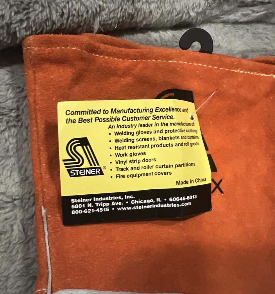 Steiner 02275-X Sof-Buck™ Premium Heavyweight Split Deerskin MIG Welding Gloves