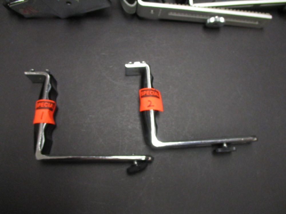 Camera Flash Brackets L Shaped w/ Hand Grip clean