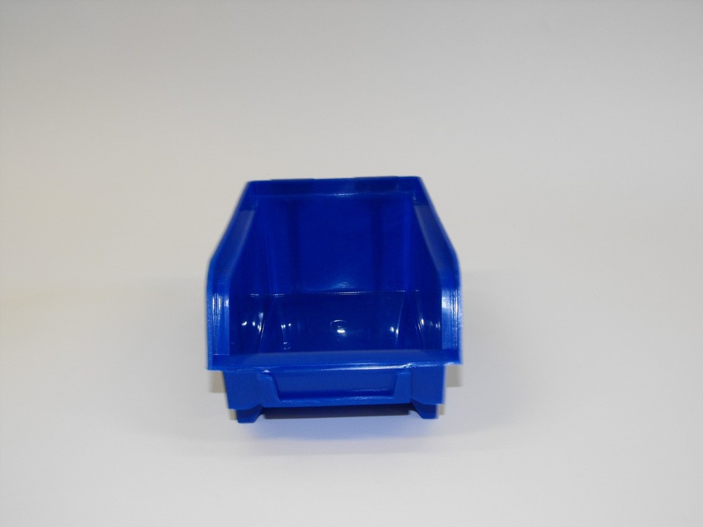 1 Harbor Freight Wall Mount Hanging Storage Bin Replacement Blue Large Bin Plast