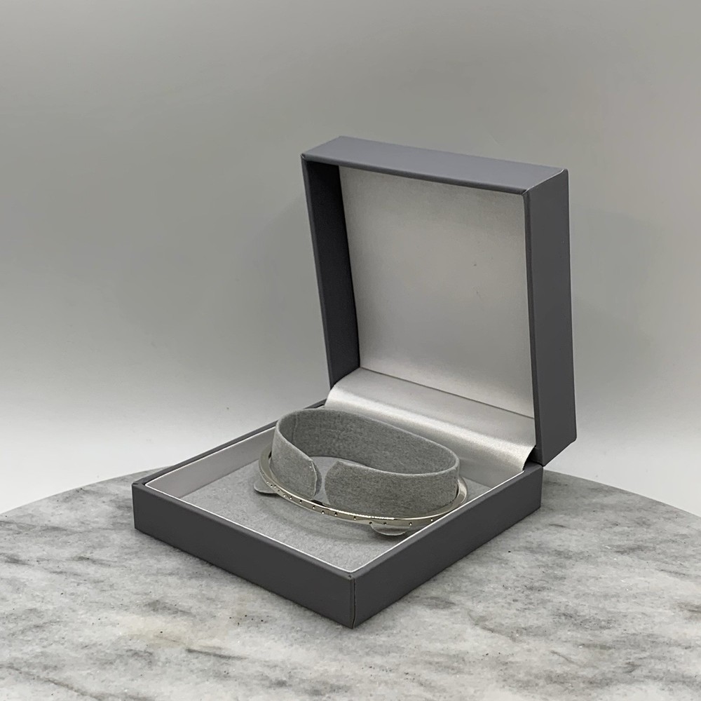 925 Sterling Silver Minimalist Bangle Bracelet