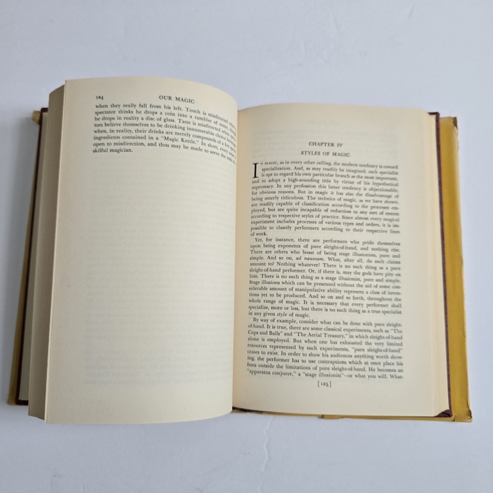 OUR MAGIC by Maskelyne & Devant 1946 Second Edition FLEMING Book Co. HC/DJ