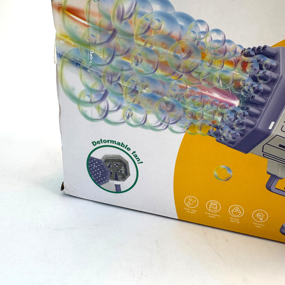 Rocket Bubble Gun 69 Holes Bazooka
