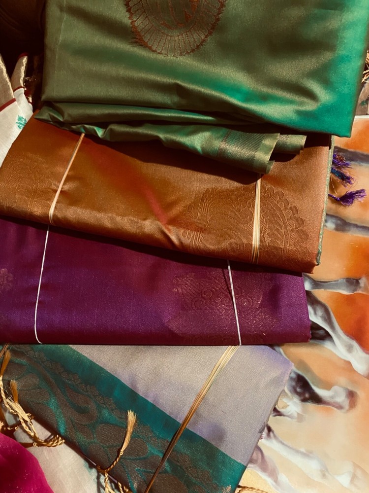 Indian soft silk sarees