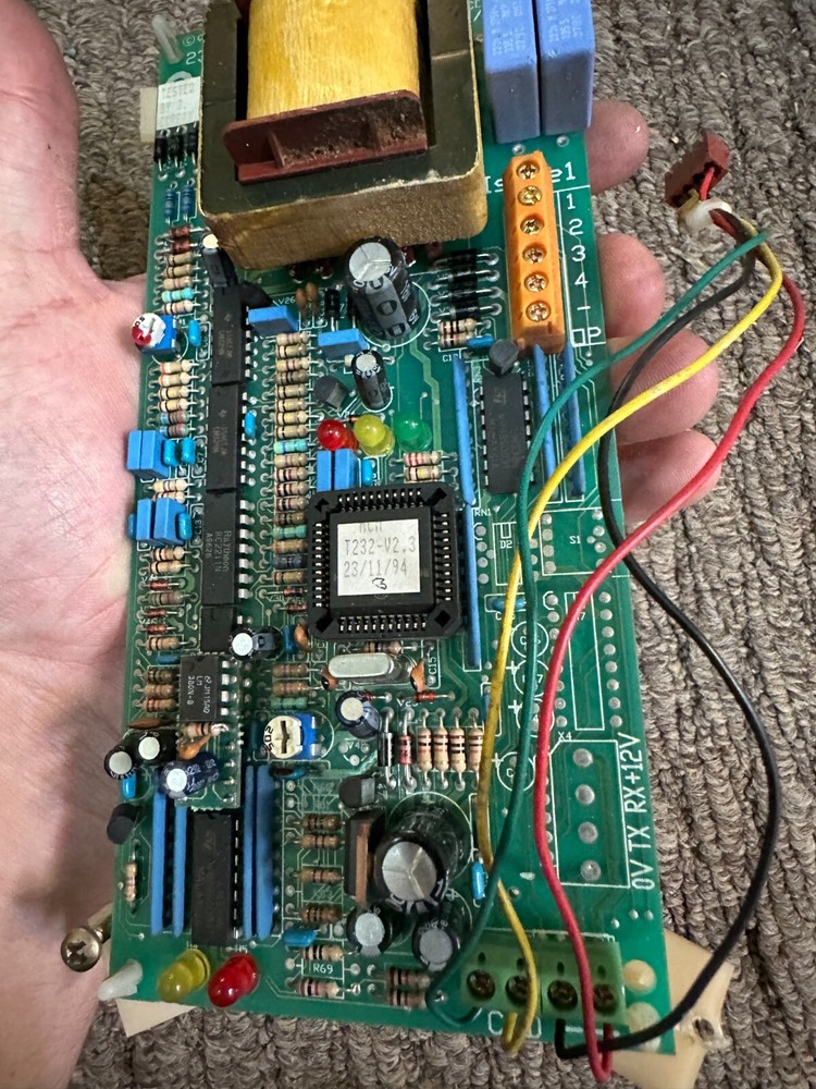 MCM electronics T232-v2.3 security panel 90's Vintage PCB