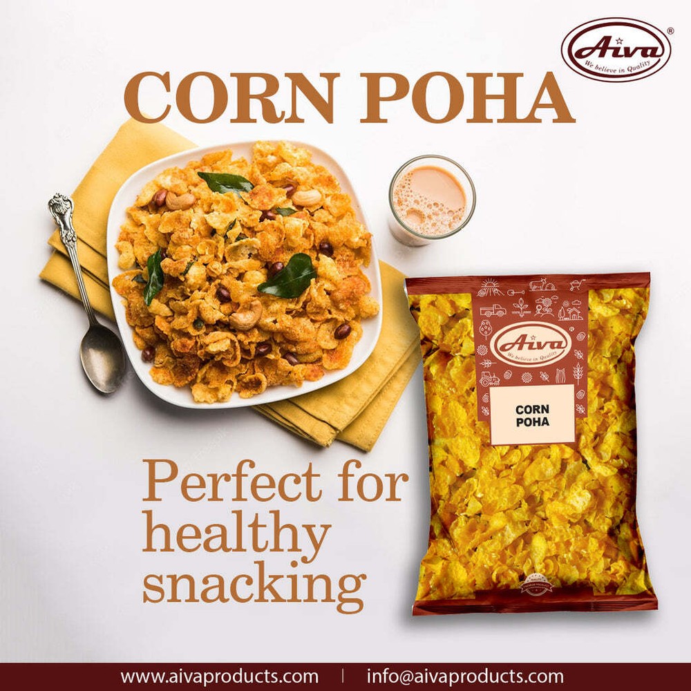 Aiva Corn Poha - 14 OZ (400 GM)
