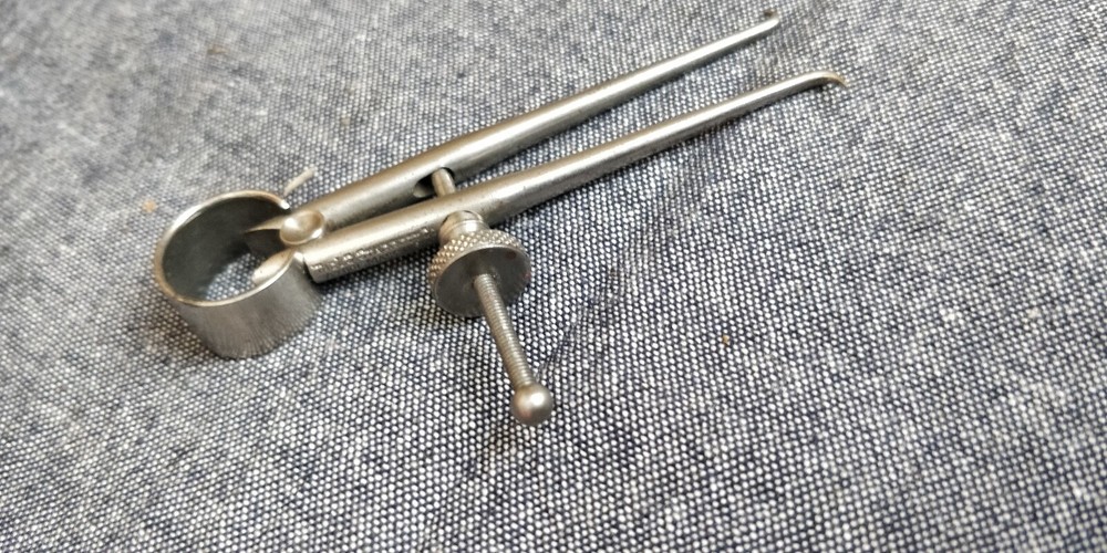 NOS smallest size 2" Starrett Toolmakers Inside Calipers 274 - Discontinued