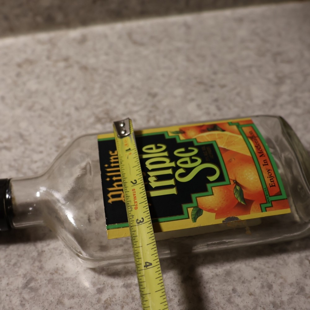 Phillips Triple Sec Liqueur - Empty Bottle - 375ml