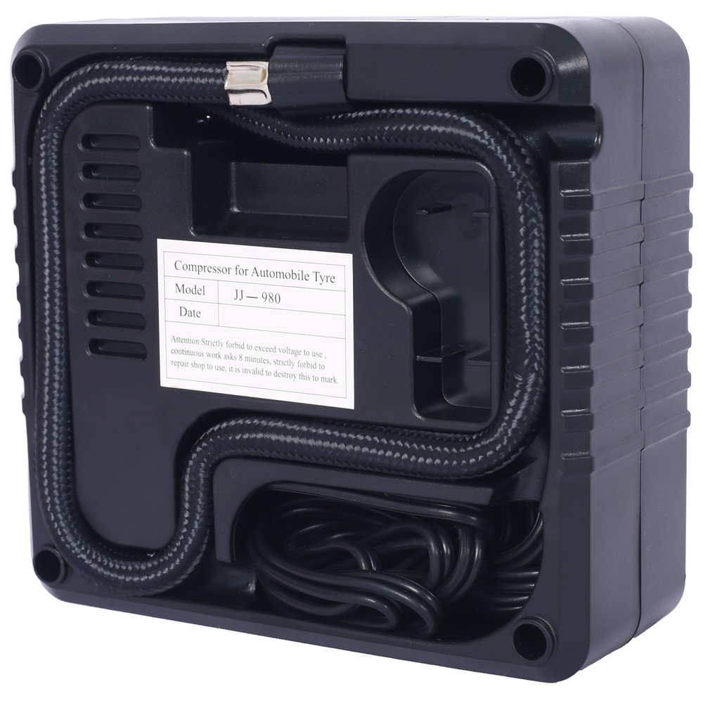 Auto Emergency Kit with Portable Air Compressor & Safety Tools