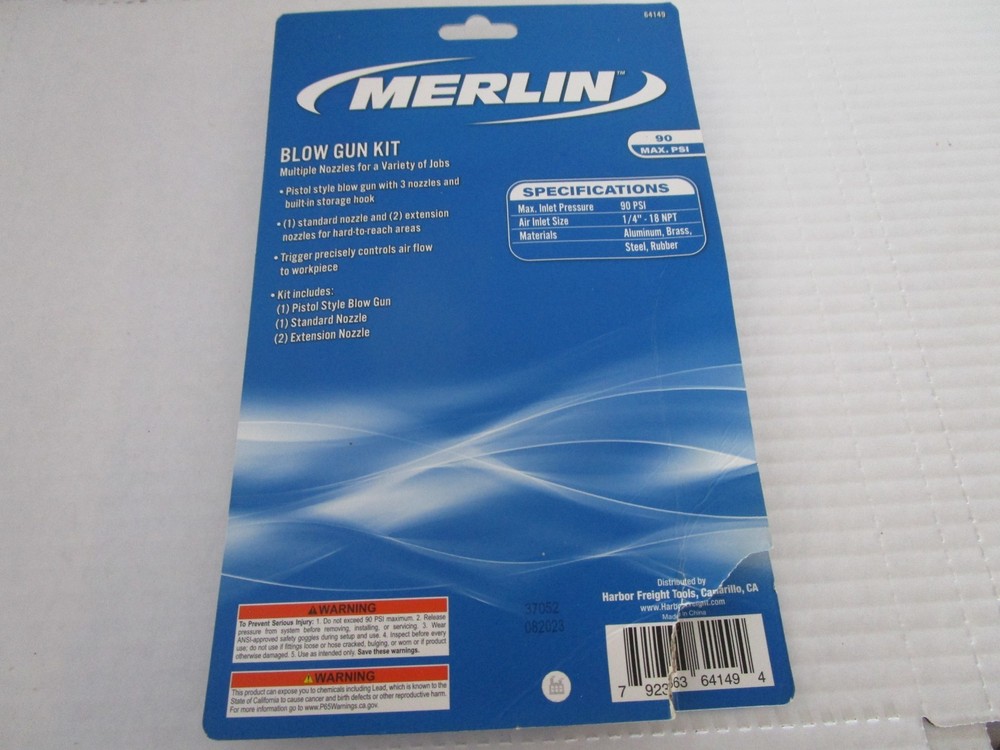 MERLIN Air Blow Gun Set