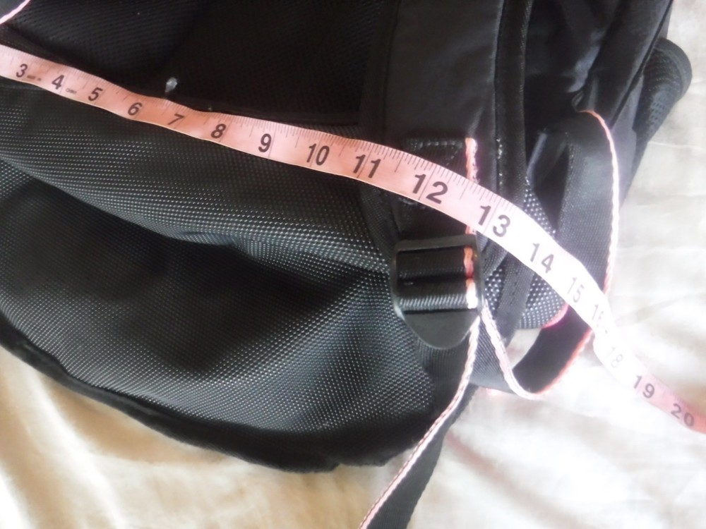 Arena Backpack Black and Pink