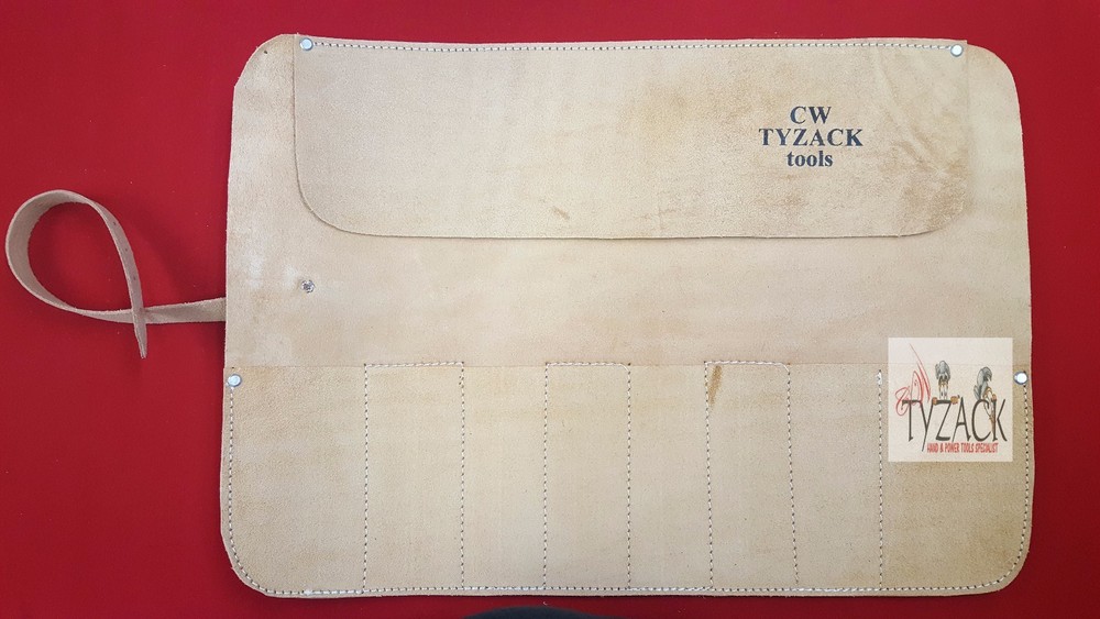 TYZACK Leather Screwdriver Roll 8 Pocket