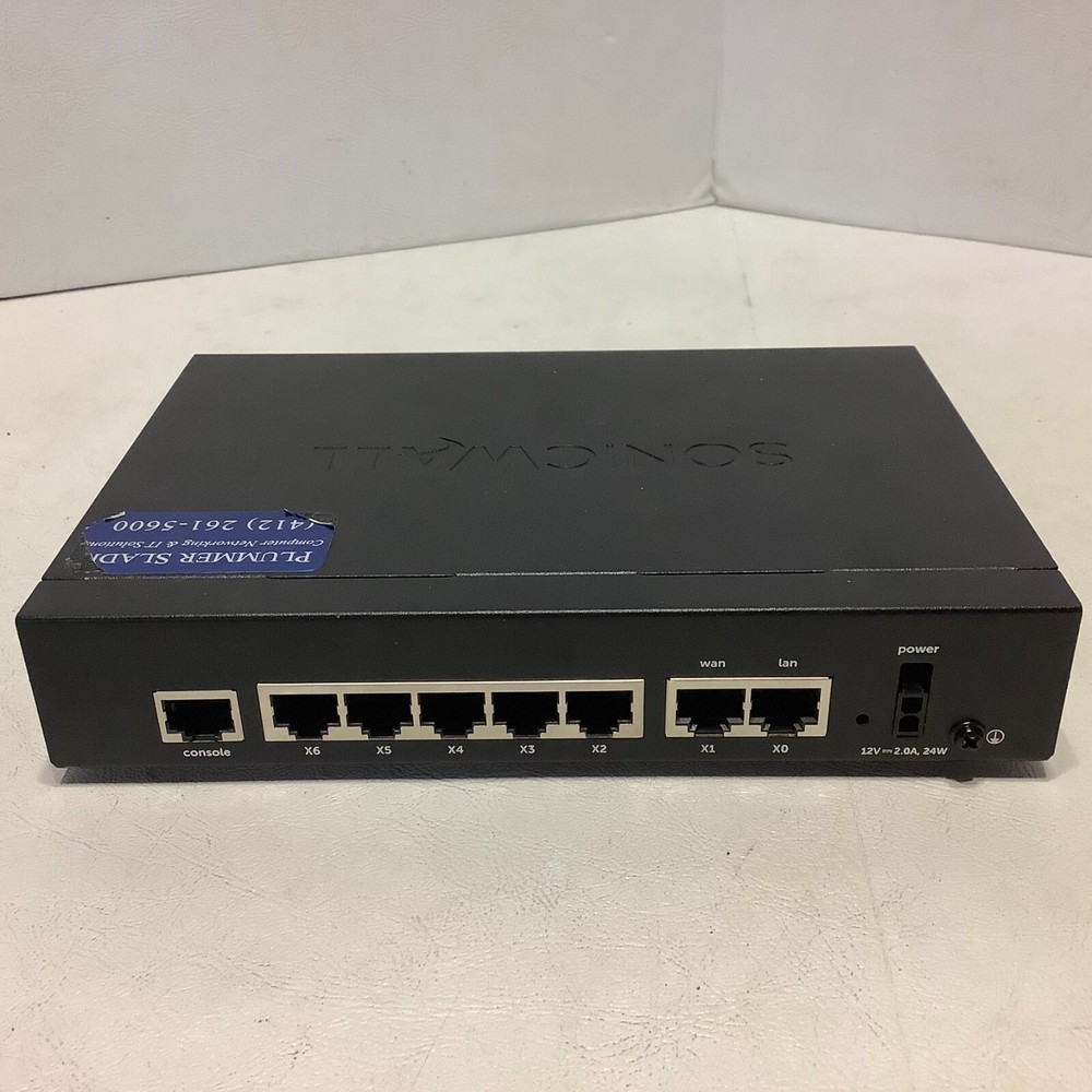 SonicWall TZ400 Network Security/Firewall NO ADAPTOR