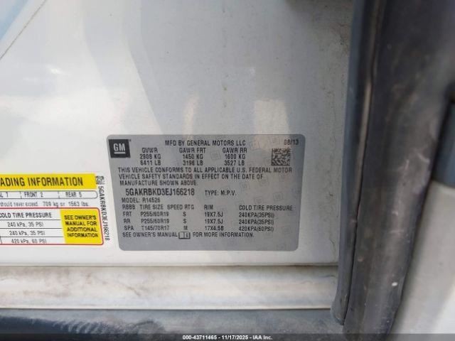 Speedometer MPH Without Front Camera Fits 14-17 ENCLAVE 3852489