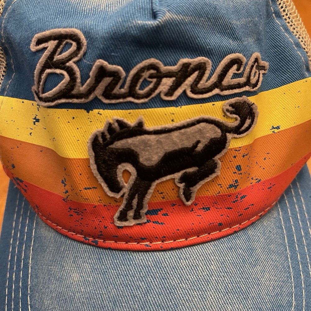 Ford Bronco Vintage Style Snap Back Cap