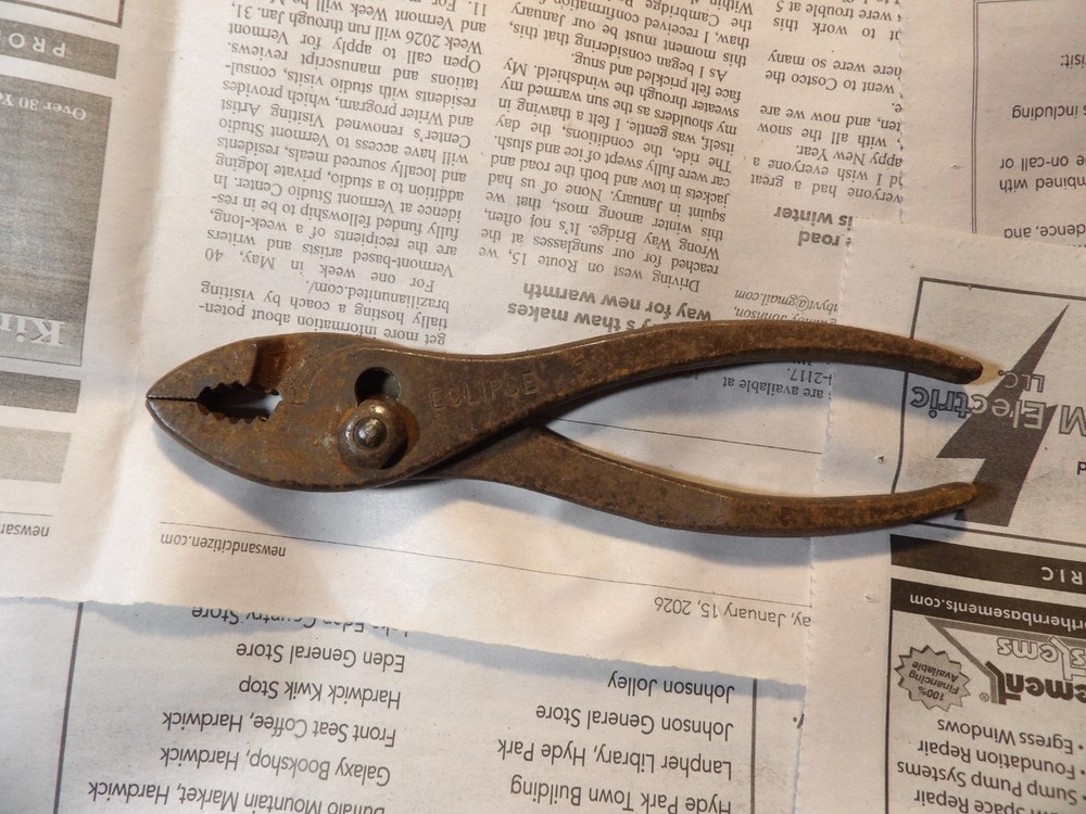 Vintage ECLIPSE 6.5" Pliers