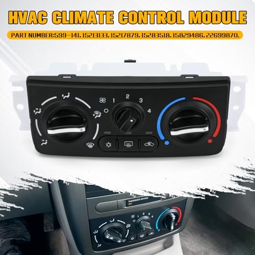 HVAC Heater Climate Control Module Panel Switch for Chevy Cobalt 2005-2010 for