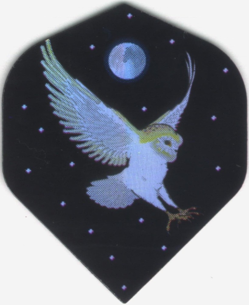 White Owl Dart Flights: 3 per set