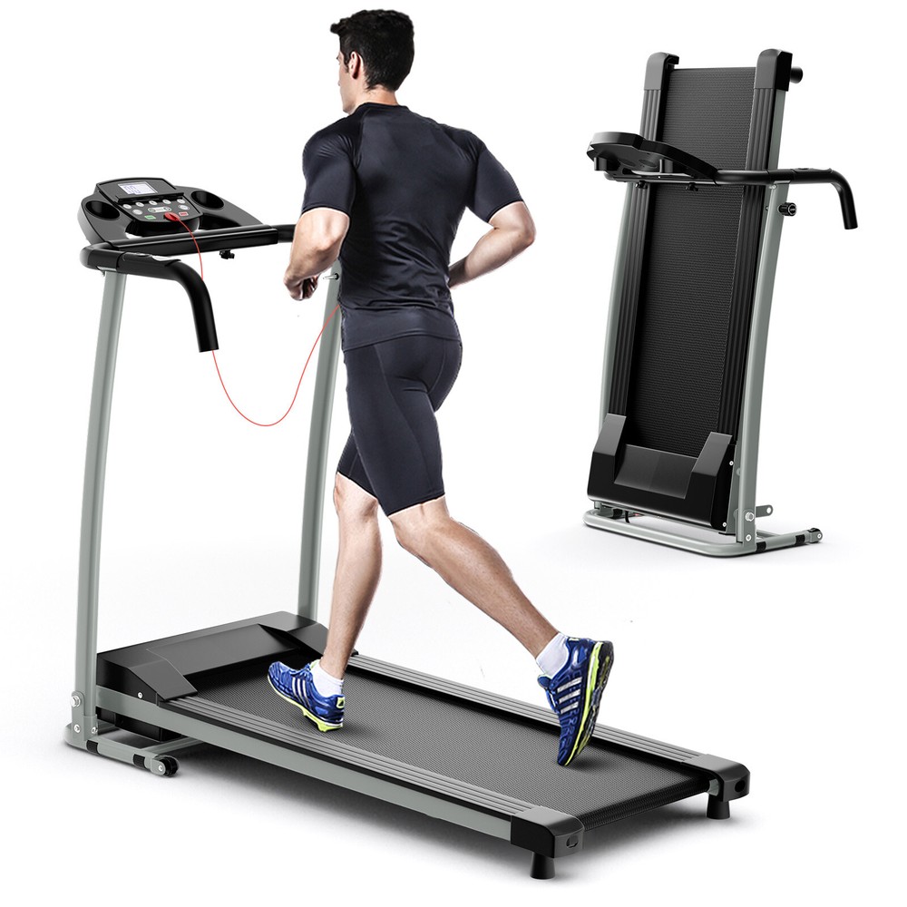 800W Foldable Treadmill Electric Motorized Power Indoor Workout Running Machine