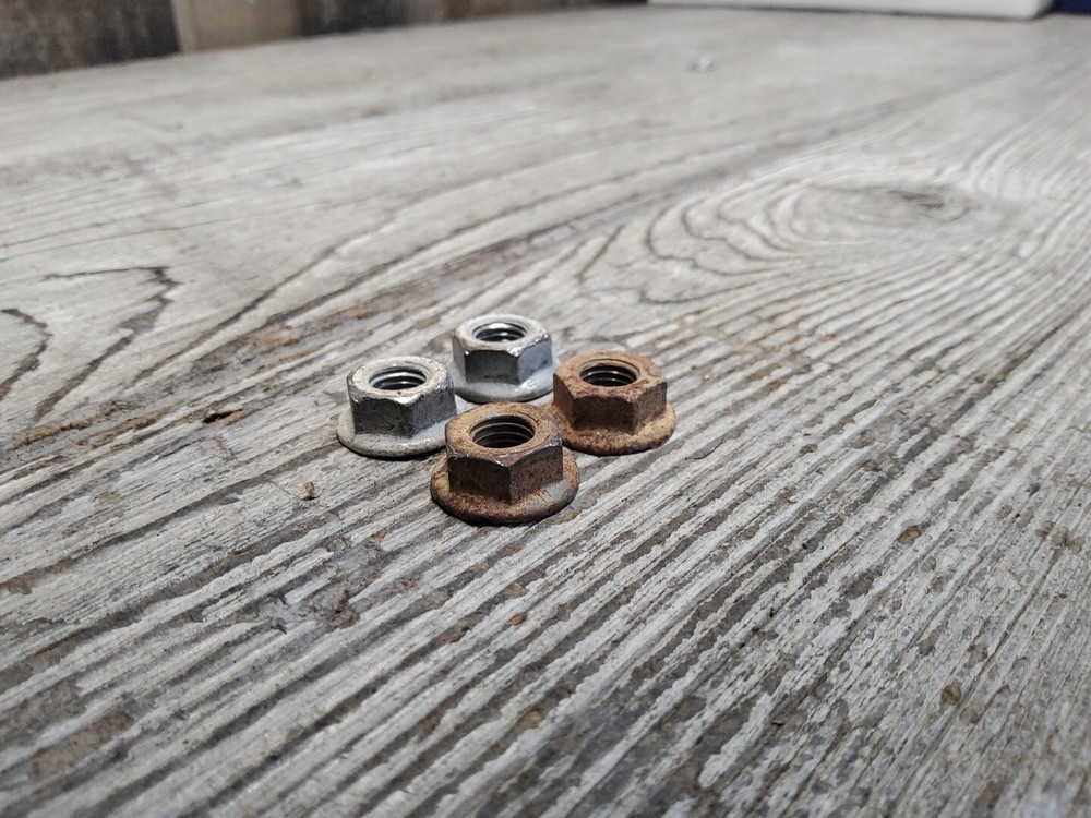 2011 11 07-11 Harley Davidson Softail Fatboy Exhaust Headers Mount Nuts
