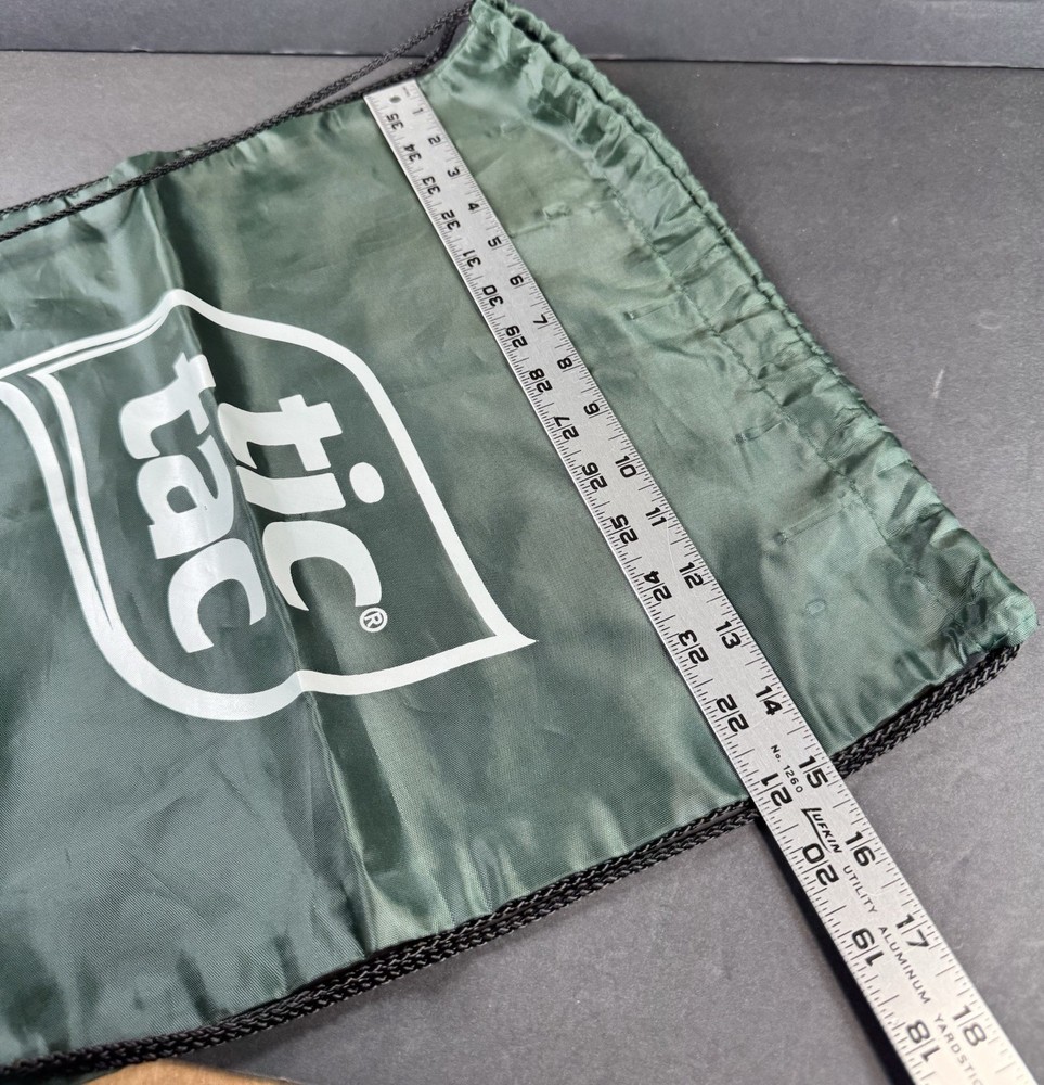 Tic Tac Branded Drawstring Backpack