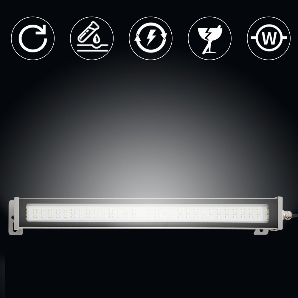 Industrial Machine Tube Light 20W LED Waterproof CNC Machine Work Light IP67