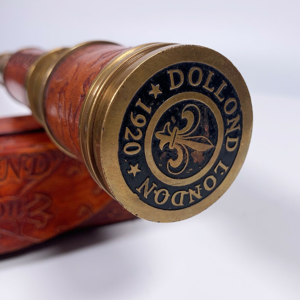 Nautical Solid Brass Spyglass Telescope Gift