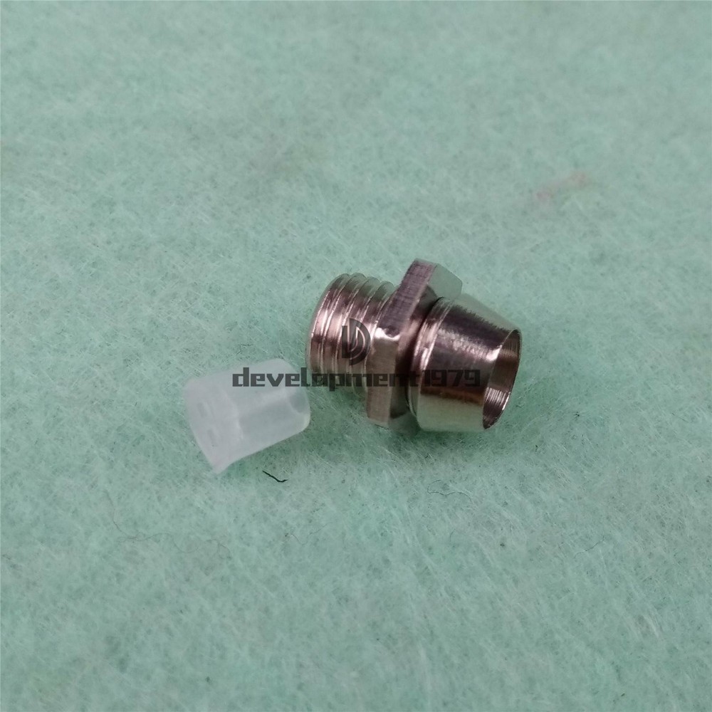50PCS 3mm / 5mm Chrome Metal LED Bezel Holder Panel Display plastic