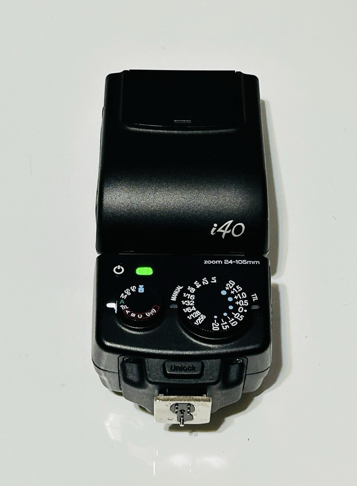 Nissin Digital i40 Sony (Multi-Interface Shoe) Plus Accessory For Round Flash