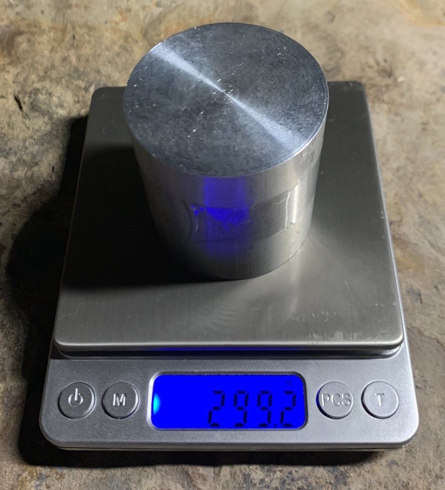 Aluminum Sample. 299g. Good Condition