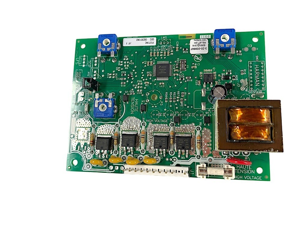 Harman Fireplace Insert 4 Output Control Board, 52I, P35i, Accentra Insert, OEM