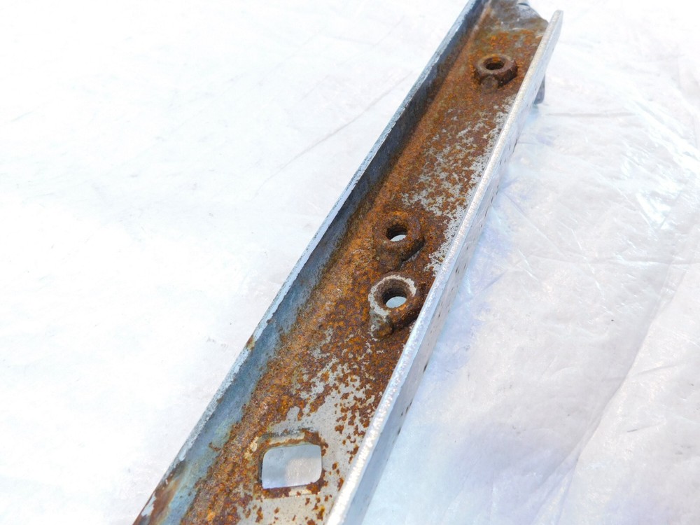 Harley Electra Glide & Road King Chrome Left Saddlebag Rail Support Brackets