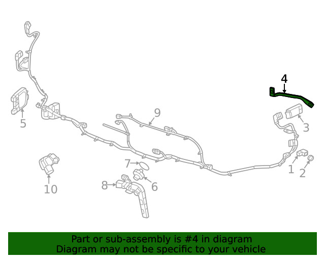 Genuine GM Transceiver Mount Bracket 84948278
