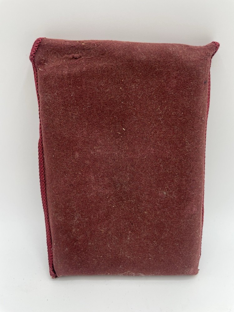 Vintage RONSON Art Deco Lighter / Large Cigarette Case Holder With Felt Case