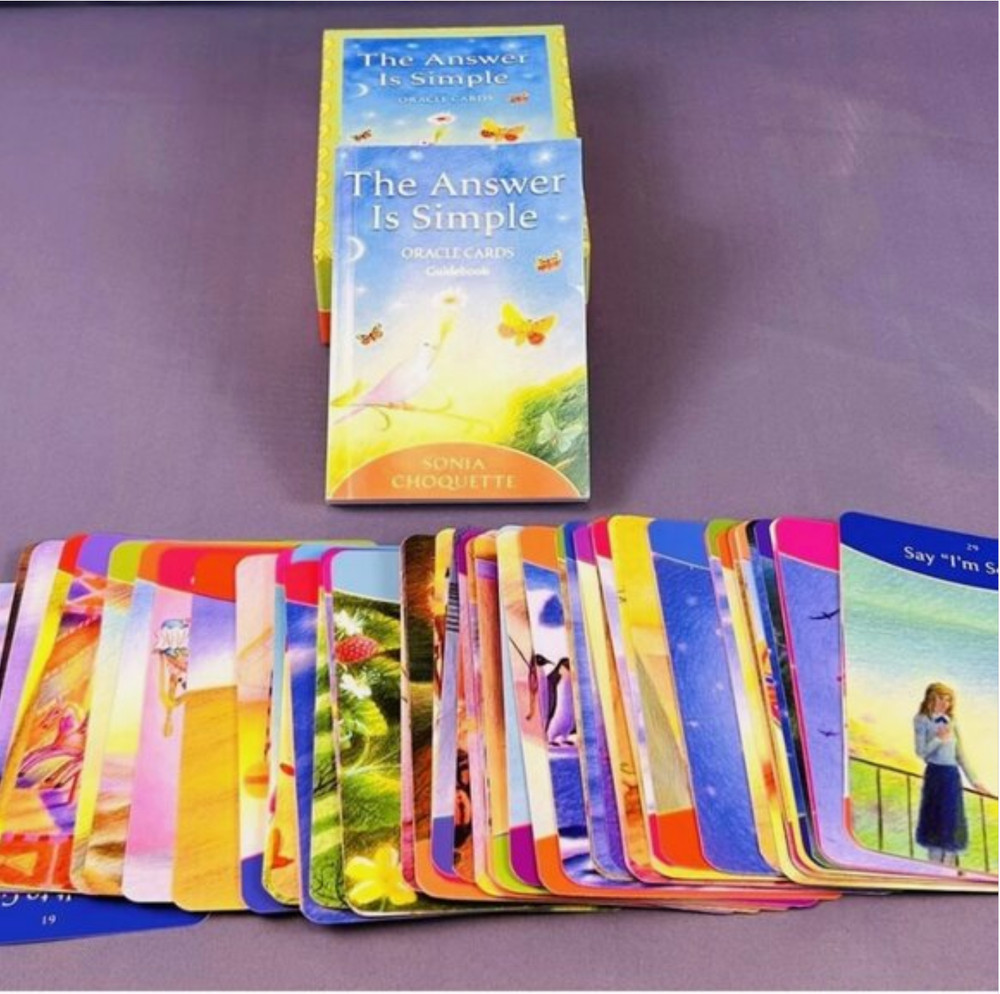 The Answer is Simple Oracle Cards, Sonia Choquette