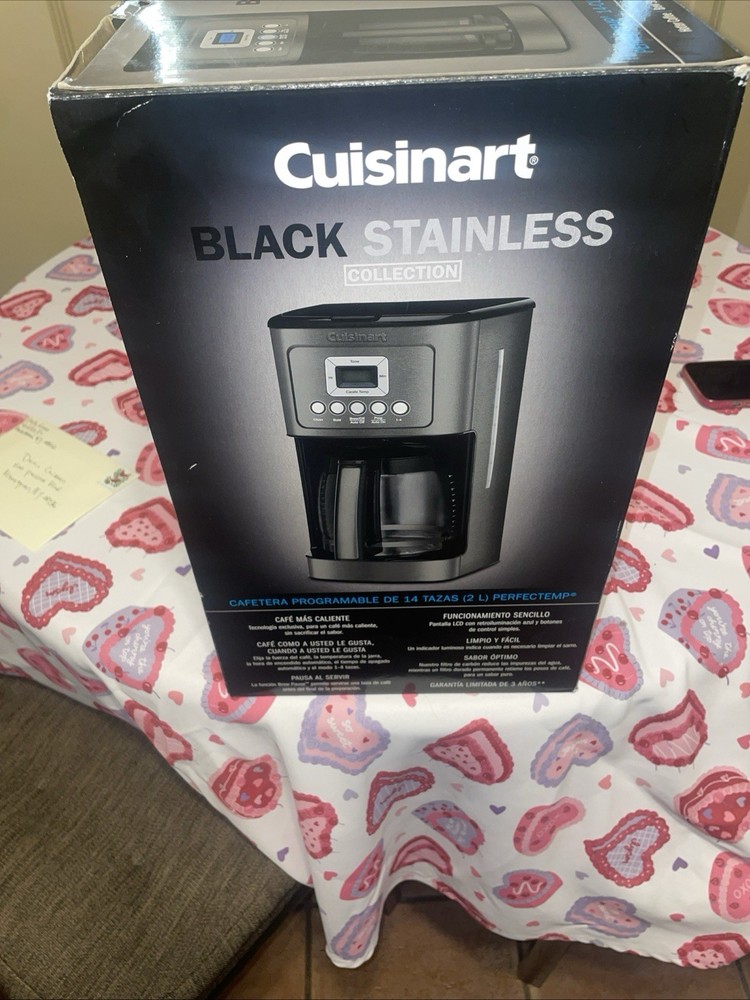 Cuisinart Black Stainless Collection Coffee Maker