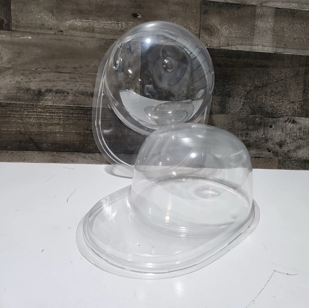 Hat Plastic Protector Display Travel Storage Case Baseball Cap Flat Brim Bill