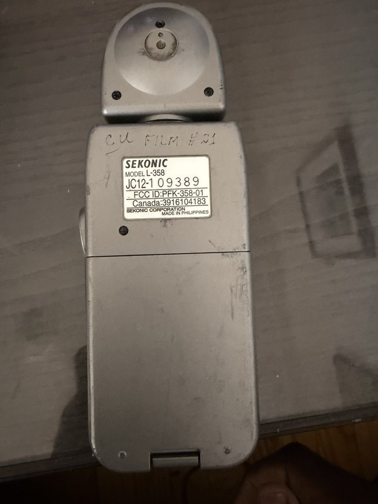Sekonic L-358 Flash Master Digital Light Meter