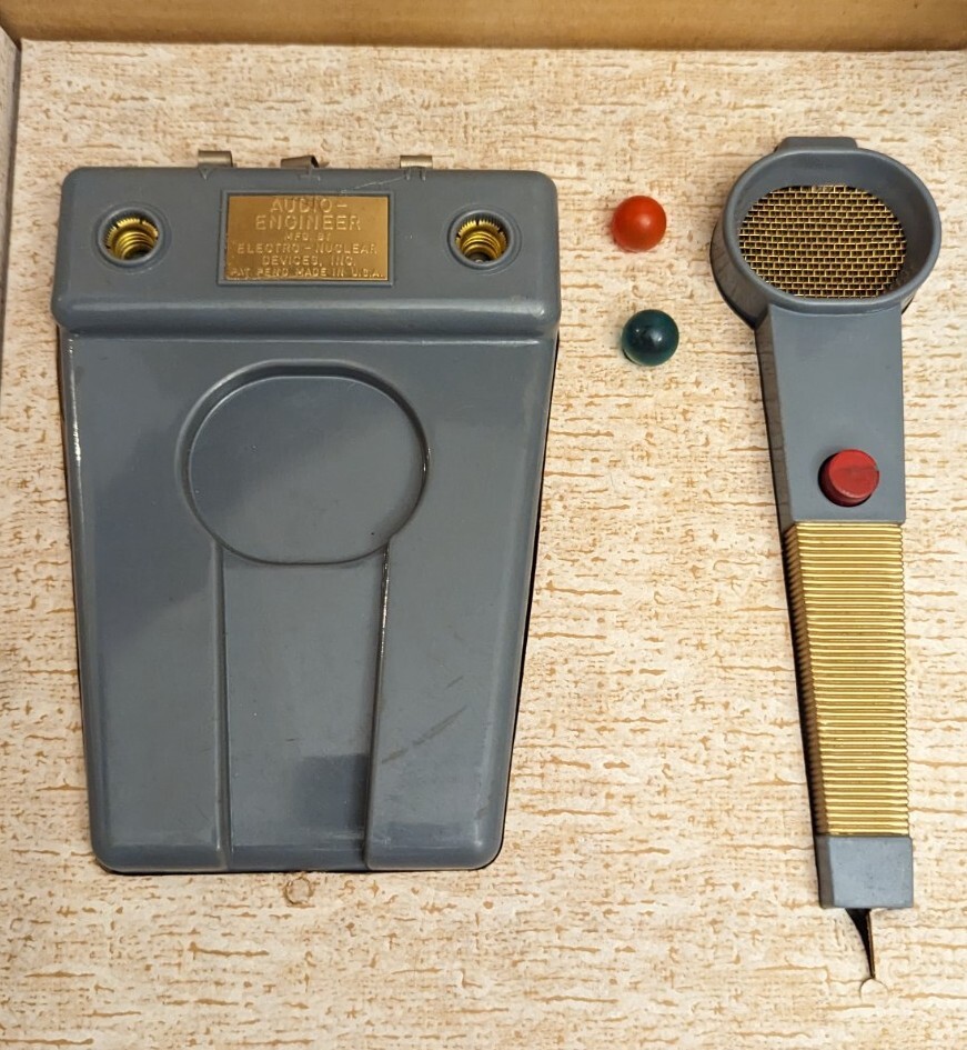 Audio Engineer Voice Electric Train Controller Electro-Nuclear Inc with Box